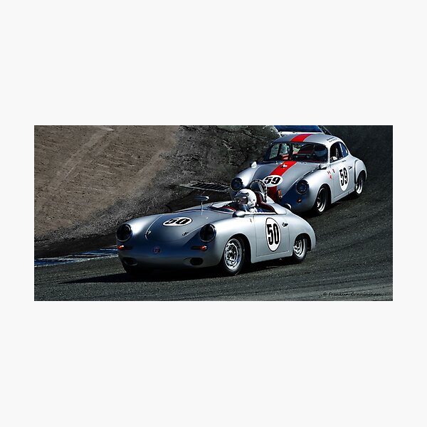 Full Speed at The Corkscrew Photographic Print