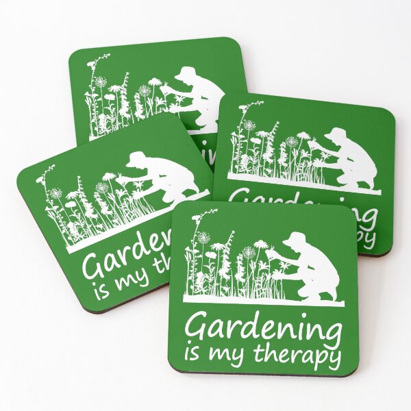 Item preview, Gardening Is My Therapy. Funny Gardening Quote. Gardener Gift. designed and sold by DesignHouse07.