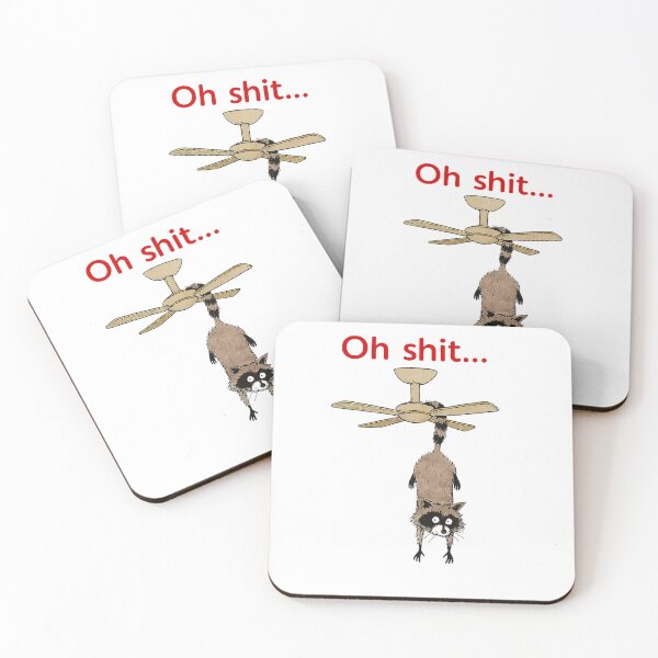 Item preview, Oh shit. designed and sold by The Feral Shirtening.