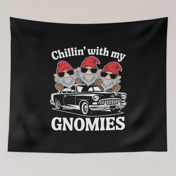 Item preview, Christmas Gnomes, Chillin' with my Gnomies, Homies Chillin'  designed and sold by ClassicAnthony.