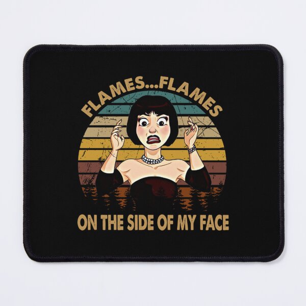Item preview, Vintage Design Clue Films - Flames...Flames On The Side Of My Face designed and sold by unactracunes.