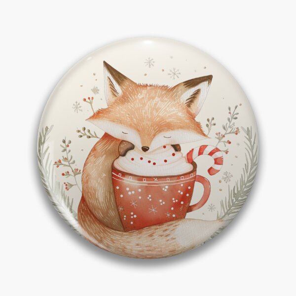 Item preview, Cozy Winter Woodland Animals • Fox Art designed and sold by Eagle Falls Animal Creations.