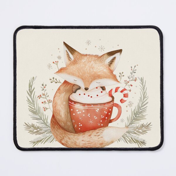 Item preview, Cozy Winter Woodland Animals • Fox Art designed and sold by Eagle Falls Animal Creations.