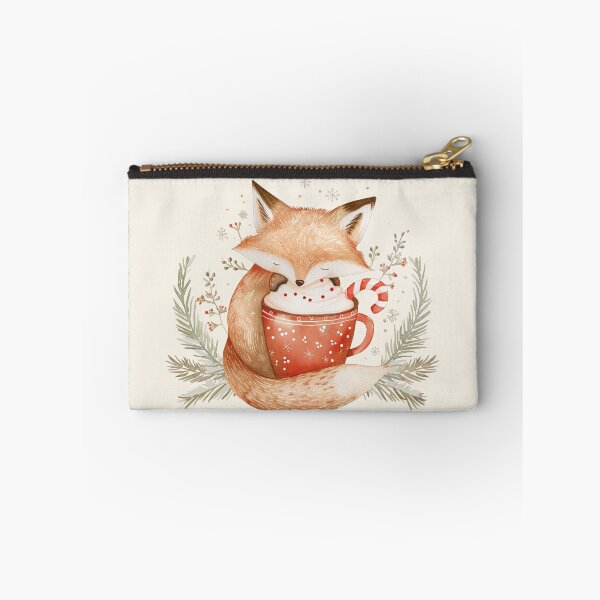 Item preview, Cozy Winter Woodland Animals • Fox Art designed and sold by Eagle Falls Animal Creations.