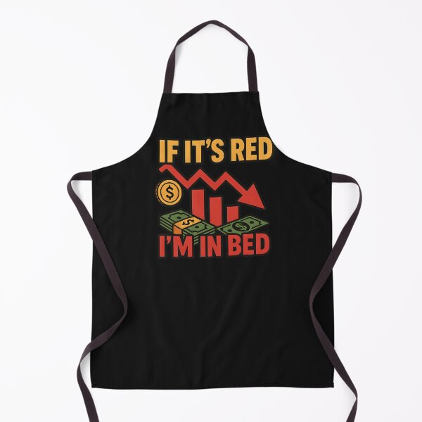 Item preview, Funny Investing Meme If It's Red I'm In Bed Bear Market designed and sold by Logiamerch.
