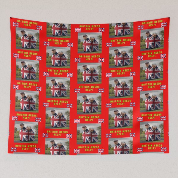 Item preview, Britain Needs HELP designed and sold by AlienAlmanac.