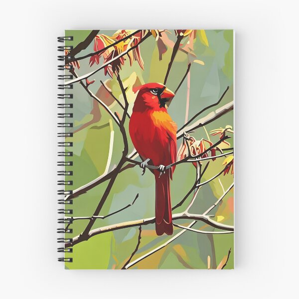 Item preview, Red Cardinal in the Wild designed and sold by tomorrowsart.