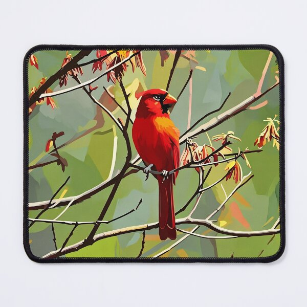 Item preview, Red Cardinal in the Wild designed and sold by tomorrowsart.