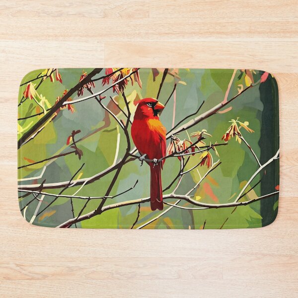 Item preview, Red Cardinal in the Wild designed and sold by tomorrowsart.