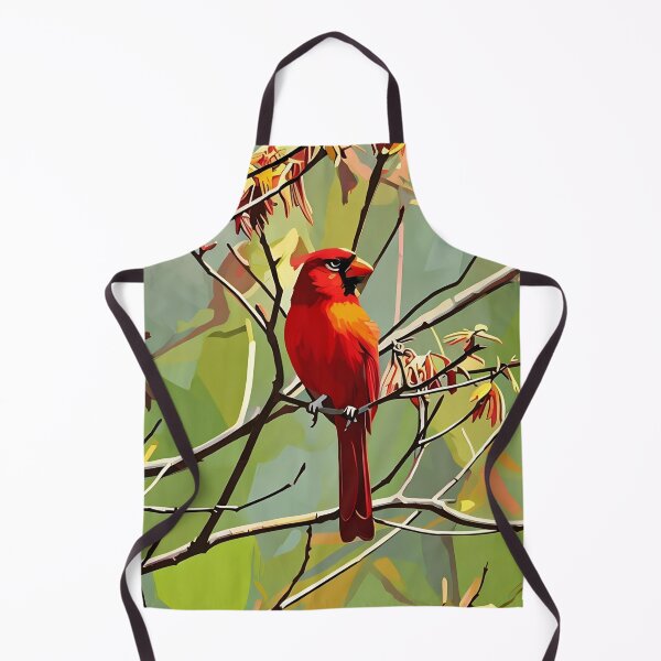 Item preview, Red Cardinal in the Wild designed and sold by tomorrowsart.