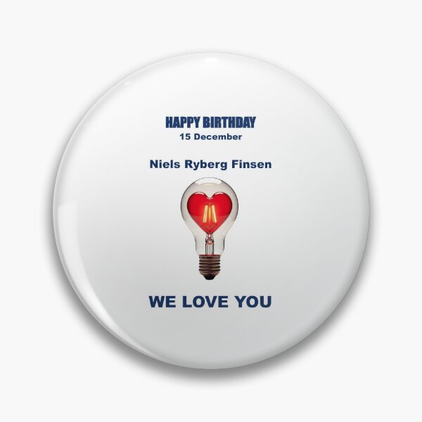 Item preview, Tribute to Niels Ryberg Finsen — 15 December  designed and sold by ariksworld.