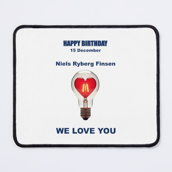 Item preview, Tribute to Niels Ryberg Finsen — 15 December  designed and sold by ariksworld.