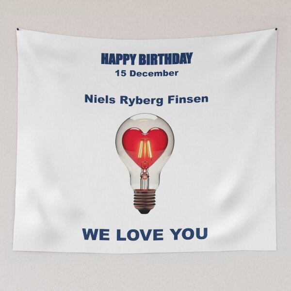 Item preview, Tribute to Niels Ryberg Finsen — 15 December  designed and sold by ariksworld.