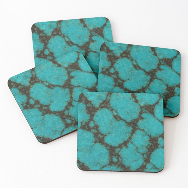 Item preview, Turquoise Gemstone Surface Pattern designed and sold by SurfaceCraft Studio.