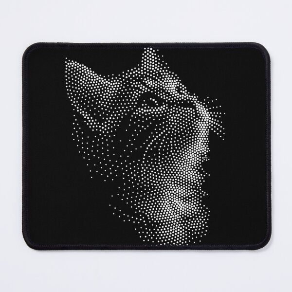 Item preview, Cat Lover Portrait – Stipple Dot Art designed and sold by artomazo.