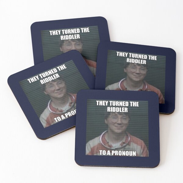 Item preview, they turned the riddler to a pronoun Oversized  designed and sold by LaeliaKeelin.