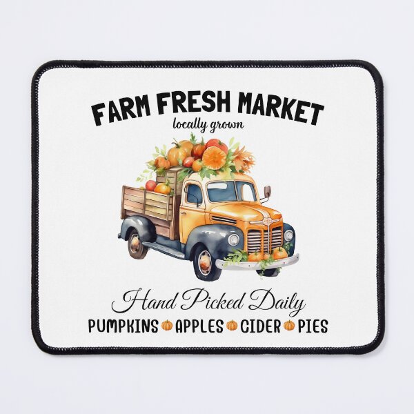 Item preview, Farm Fresh Pumpkin Locally Grown Hand Picked Daily Pumpkins Apples Cider Pies designed and sold by stephenflashart.