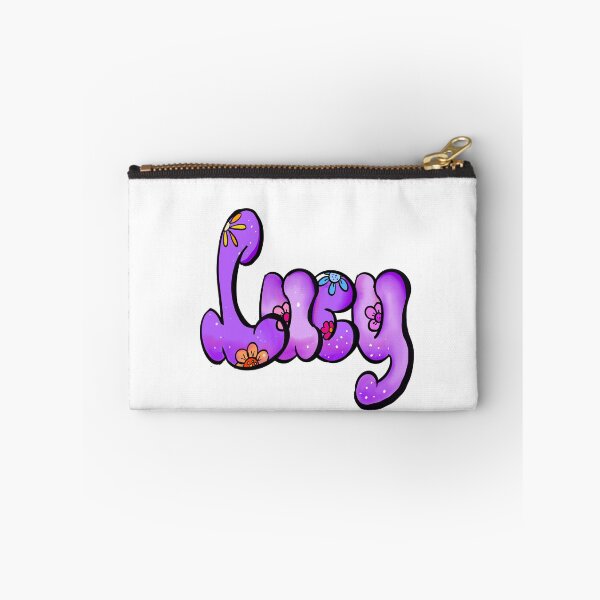 Item preview, Lucy popular girls name woman women’s first name in purple calligraphy personalized customized gift for Lucy designed and sold by Artonmytee.