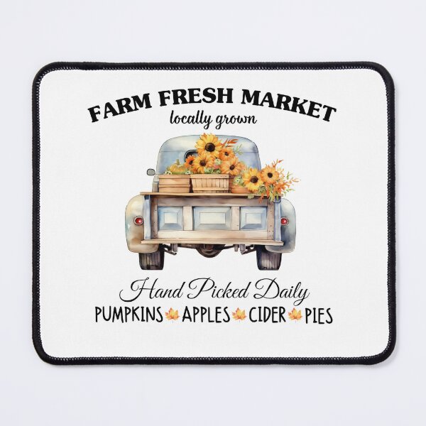 Item preview, Copy of Farm Fresh Pumpkin Locally Grown Hand Picked Daily Pumpkins Apples Cider Pies designed and sold by stephenflashart.