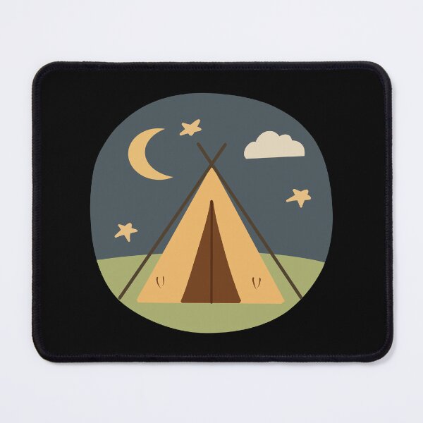 Item preview, Cozy Tent Under the Stars | Celestial Night Camping designed and sold by PinFlick.