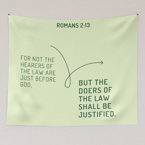Item preview, Romans 2:13 designed and sold by Undonemadenew.