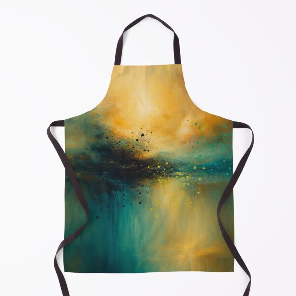 Artikelvorschau, Abstrakter Sonnenuntergang über türkisfarbenem Wasser entworfen und verkauft von Joey Santiago.