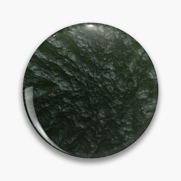 Item preview, Moldavite Gemstone Texture Deep Green Surface Art Print designed and sold by SurfaceCraft Studio.