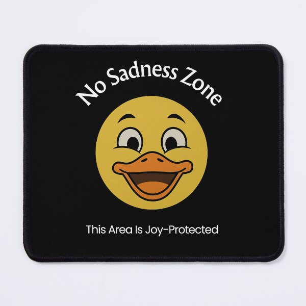 Item preview, No Sadness Zone – Joy Protected Area Positive Energy T-Shirt designed and sold by chuxiedesign.