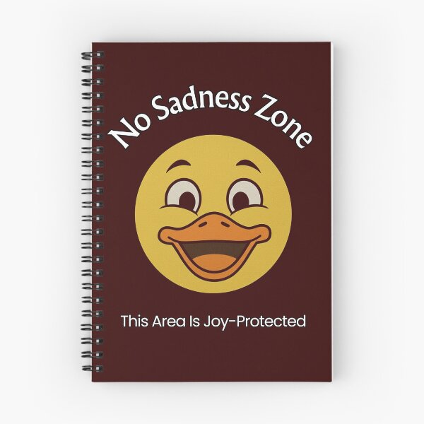 Item preview, No Sadness Zone – Joy Protected Area Positive Energy T-Shirt designed and sold by chuxiedesign.