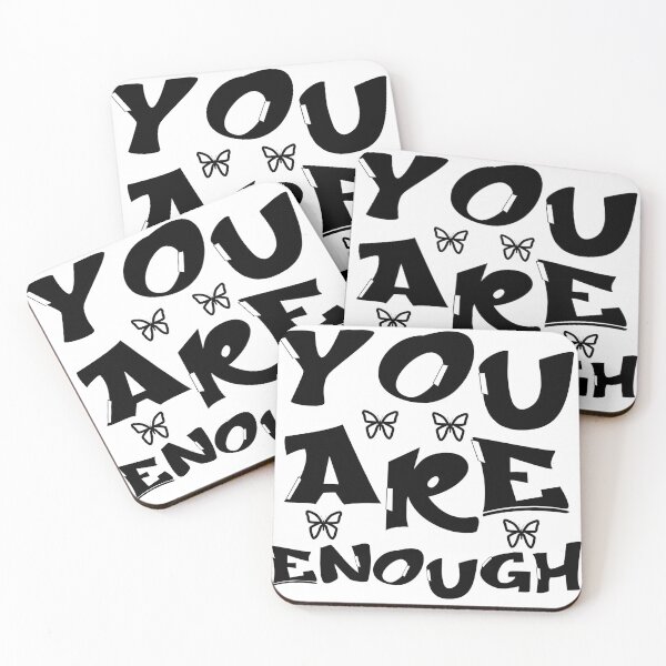 Item preview, YOU ARE ENOUGH – Self-Worth Affirmation Art designed and sold by SmartDesigner-.
