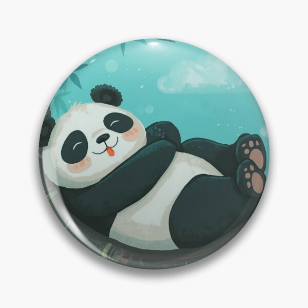Item preview, Happy Relaxing Panda Bear  designed and sold by Madhav Creations Studio.