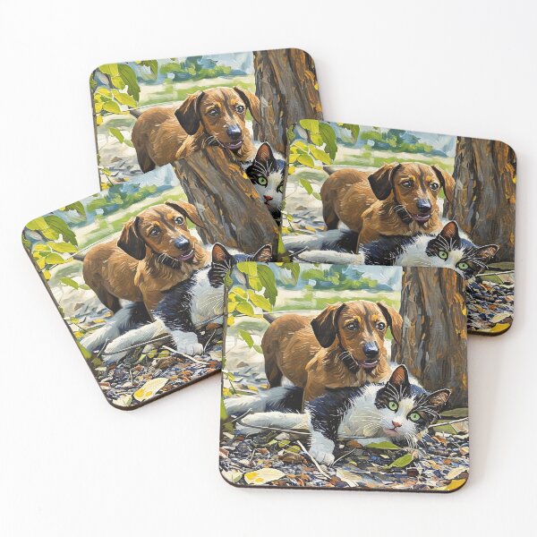 Item preview, Cats and Dogs designed and sold by tomorrowsart.