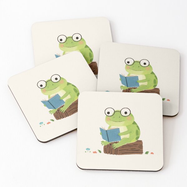 Item preview, Frog Reading designed and sold by xiao xuans.