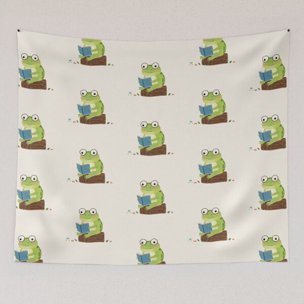 Item preview, Frog Reading designed and sold by xiao xuans.