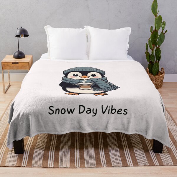 Item preview, Snow Day Vibes – Cozy Penguin Tee designed and sold by EcoArtTees.