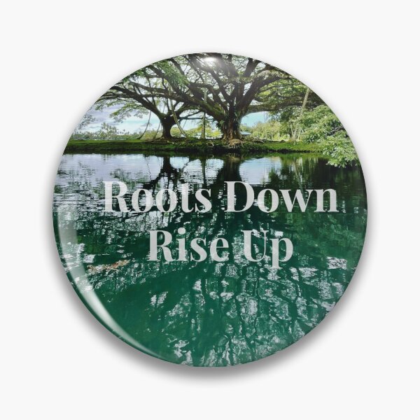 Item preview, Roots Down, Rise Up — Reflective Tree Nature Art Print designed and sold by TrisaThyme.