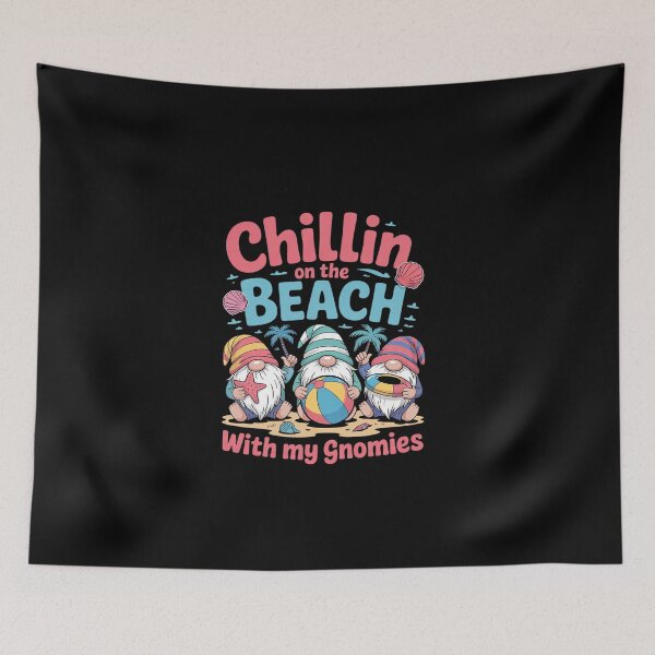 Item preview, Beach Gnomes For Summer Women Chillin With My Gnomies 3  designed and sold by EllinoKlemo.