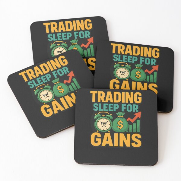 Item preview, Funny Investing Quote Trading Sleep For Gains Money Hustle designed and sold by Logiamerch.