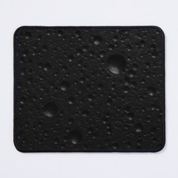 Item preview, Tektite Meteorite Texture Black Volcanic Surface Art Print designed and sold by SurfaceCraft Studio.