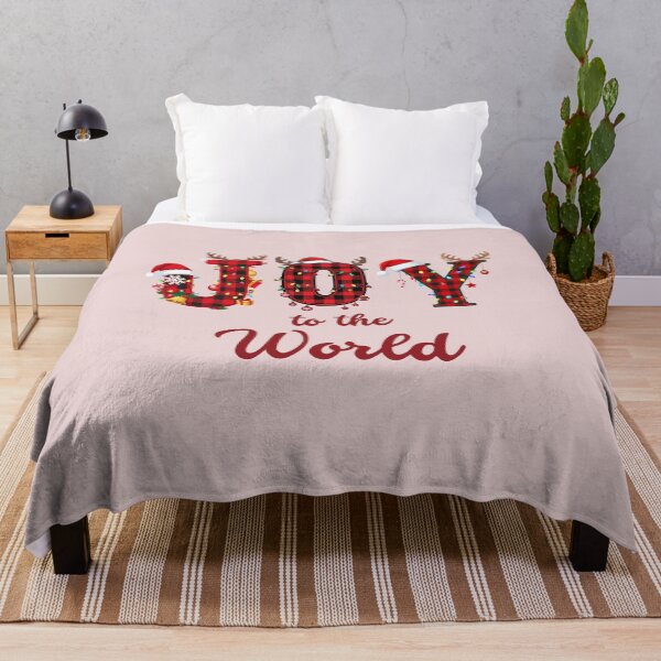 Item preview, Joy to the World Christmas Lights Design designed and sold by Inkworksbyshery.