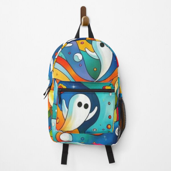 Item preview, Playful Phantoms: Colorful Abstract Spirit Landscape designed and sold by daweave77.