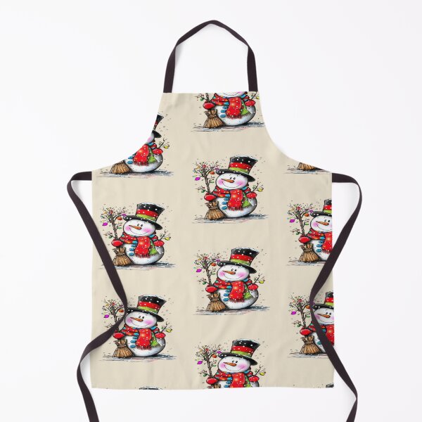Item preview, Cute Snowman in Festive Winter  designed and sold by NivyasArtistry.