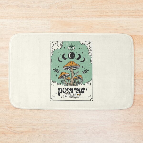 Item preview, Ceux qui rêvent – Mystical Moon Mushrooms Poster Inspired by Pomme designed and sold by Miaou Studio.