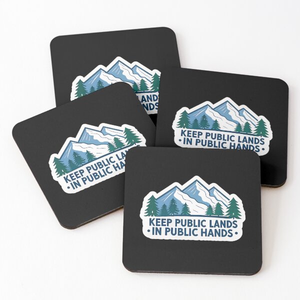 Item preview, Public Lands Protection  – Mountain & Pine Tree Graphic designed and sold by VividOrganica.