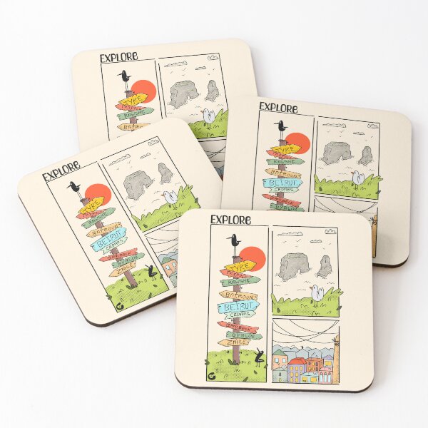 Item preview, Explore, Travel Lebanon Comic  designed and sold by OddCreatures.