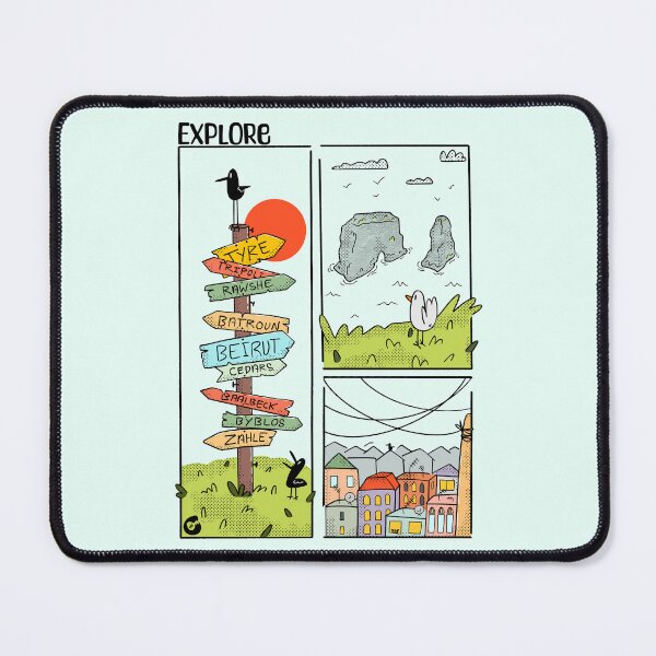 Item preview, Explore, Travel Lebanon Comic  designed and sold by OddCreatures.