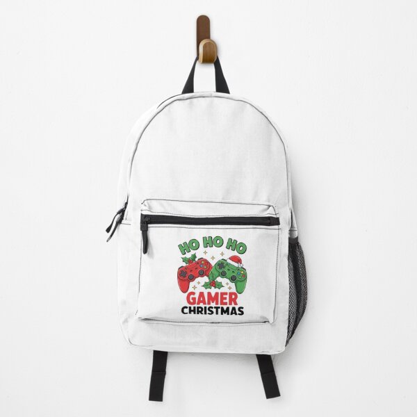 Item preview, Festive Gamer Christmas Illustration with Red and Green Controllers designed and sold by PixelVibe782.