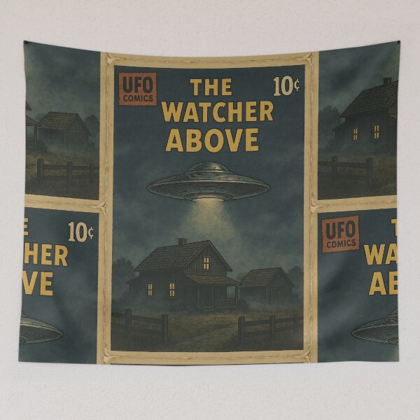 Item preview, Ufology: The Wacher Above designed and sold by bapupa.