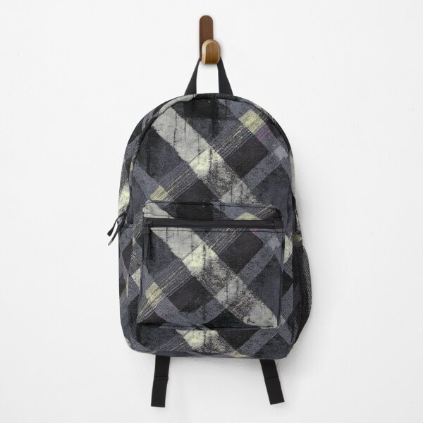 Item preview, Grunge Textured Wool Plaid in Muted Colors VI designed and sold by Atlas Kai.