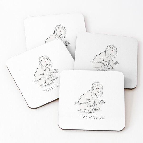 Item preview, The Weirdo - Italian Spinone Sit series designed and sold by FoscottsArt.